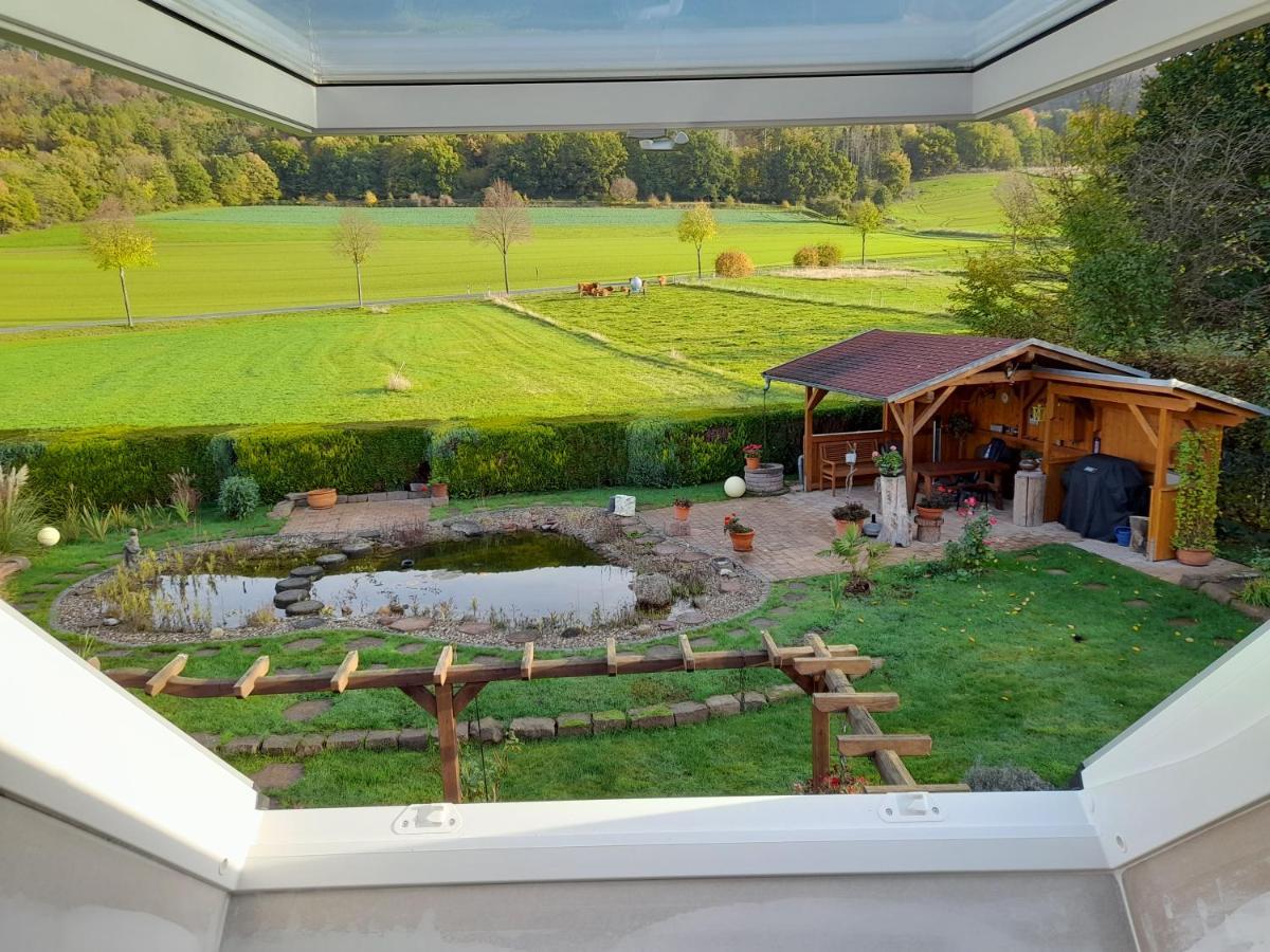 Ferienwohnung Bramwaldblick Hannoversch Münden Exterior foto